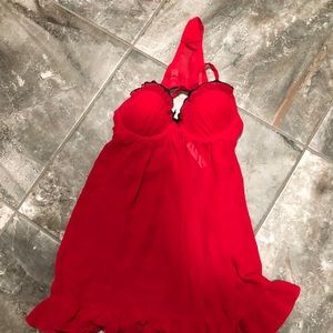 Red Lingerie (never worn before)
